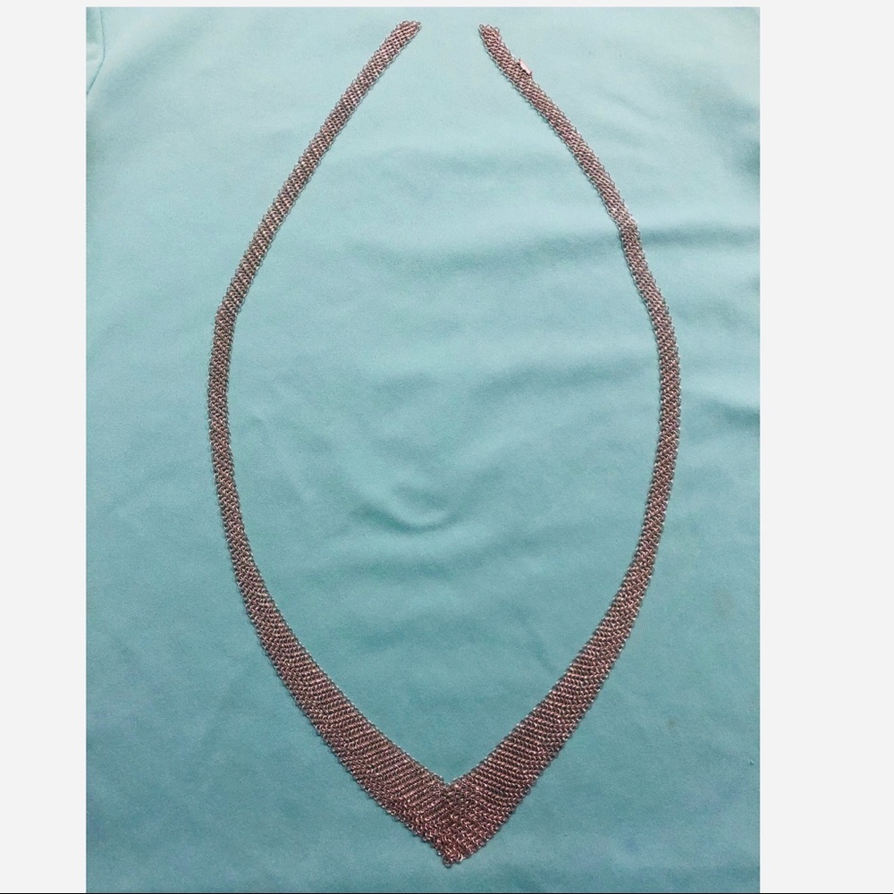 Tiffany & Co. Elsa Peretti Mesh Bib Necklace